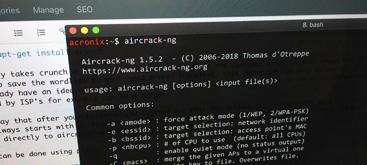 How to Use Aircrack-ng to Brute-force WPA2 Passwords